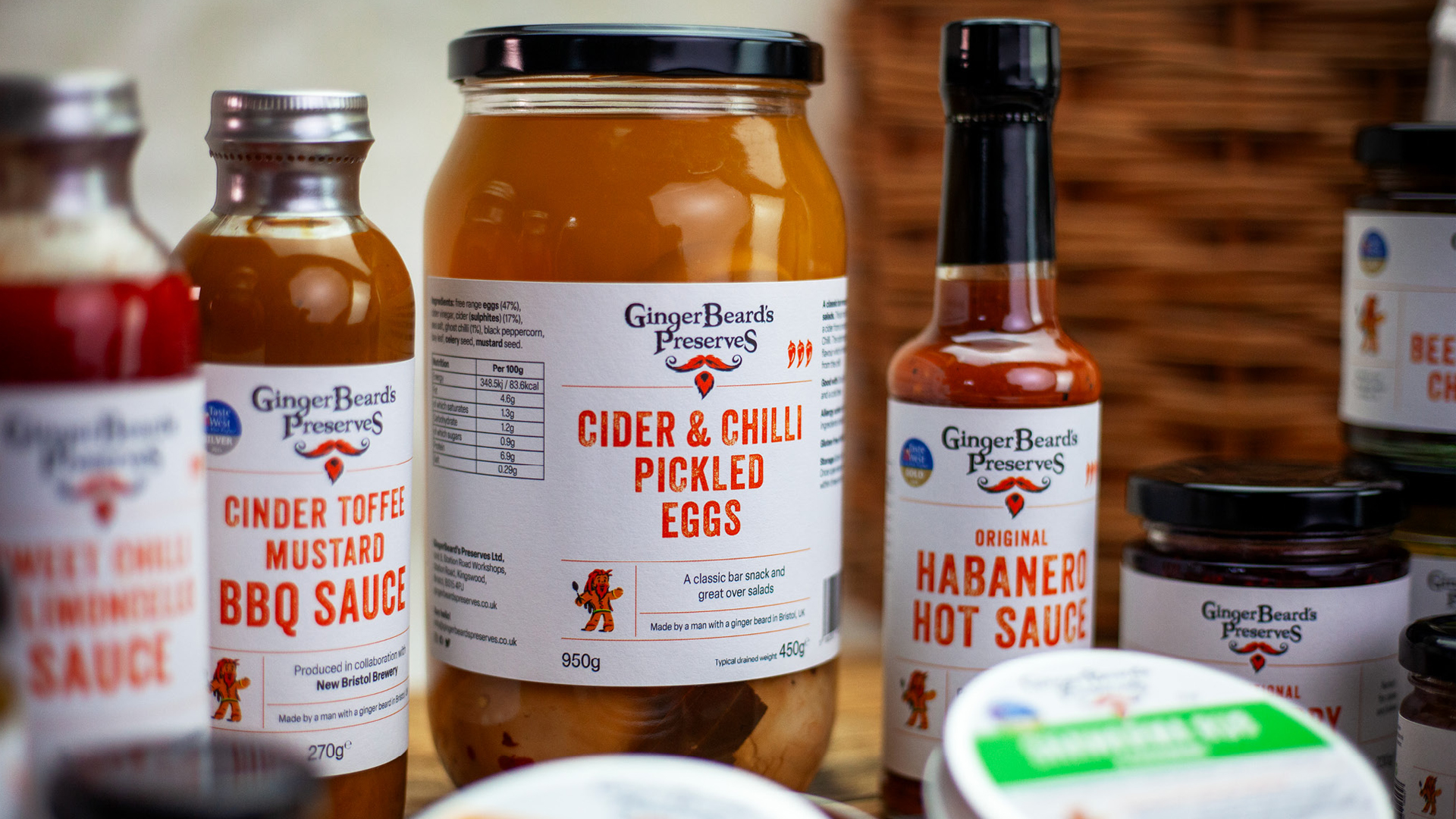 Ginger Beards Branding & Packaging 