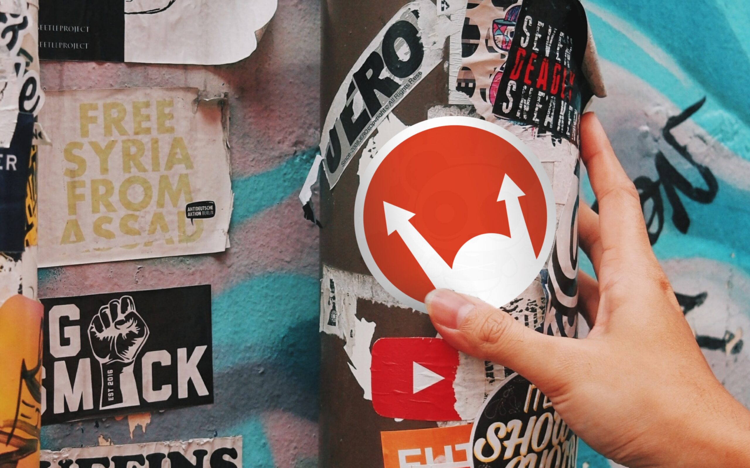 Music Workshop braning project, branded stickers